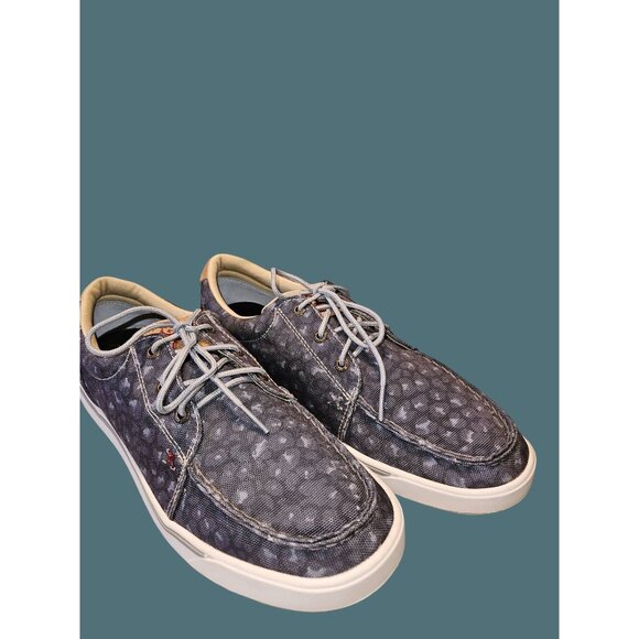 Twisted X Hooey Loper Lace Up Fabric Upper Comfy Casual Shoes Women Size 10M - Picture 7 of 14